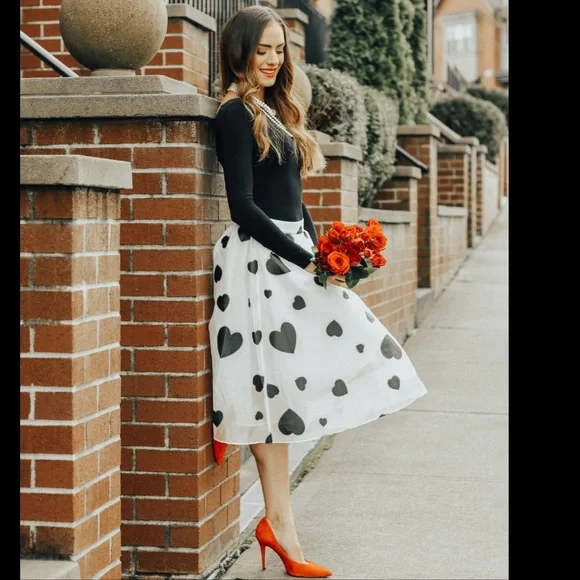 J crew heart print dress deals